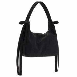 Sandy Liang x BAGGU Mini Bow Bag in Black - worn twice no tags